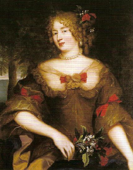 Pierre Mignard Portrait of Francoise-Marguerite de Sevigne, Comtesse de Grignan China oil painting art
